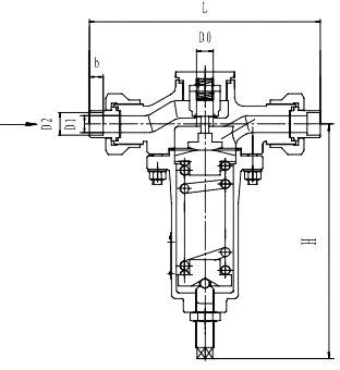 Регулятор давления T278DE10 (0,8-1,6 MPa)